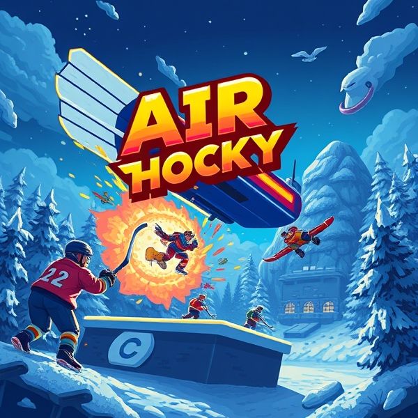 Vertical Air Hockey Game